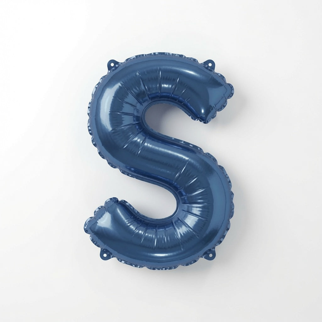 886 Blue Letter S