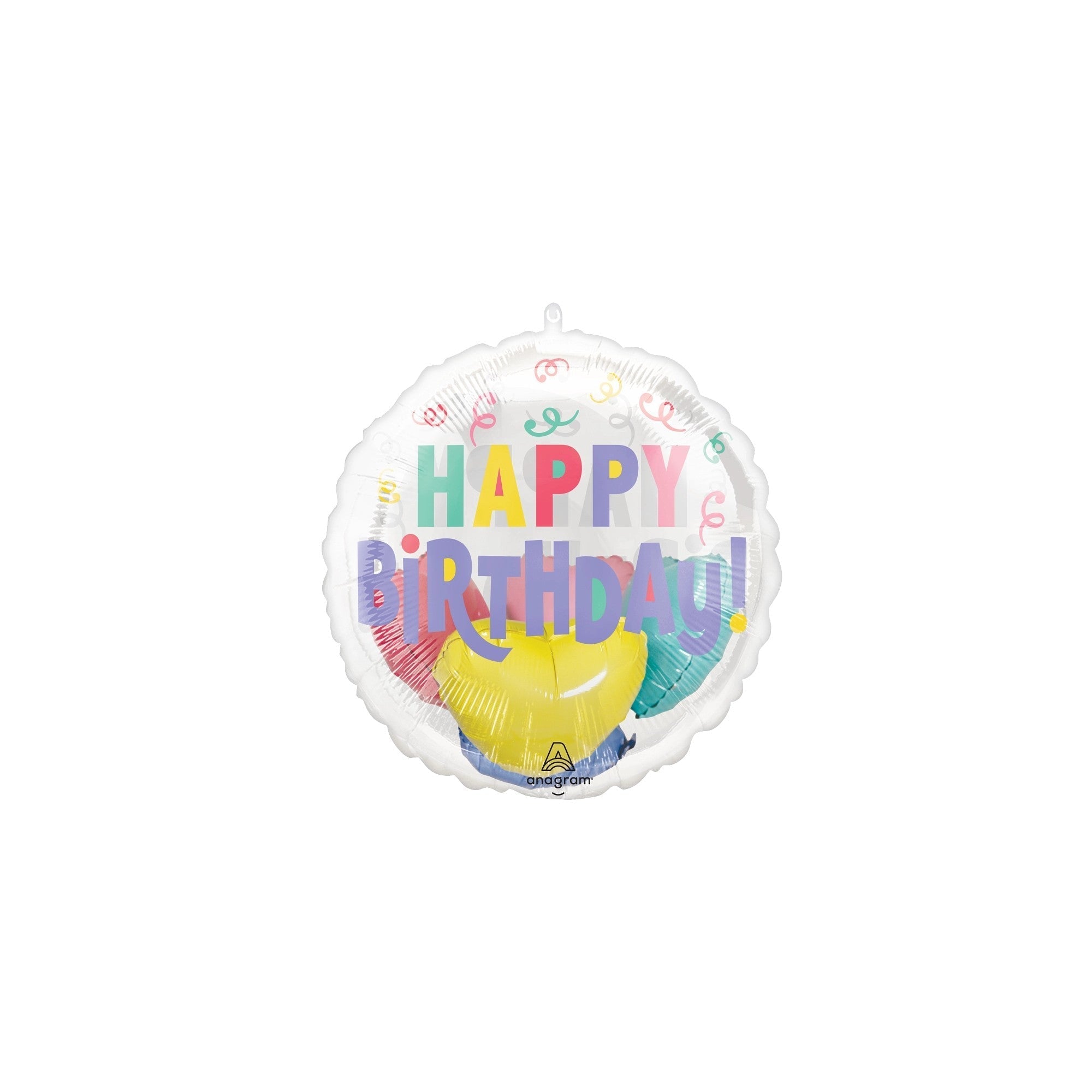 HAPPY BIRTHDAY with Hearts Inside