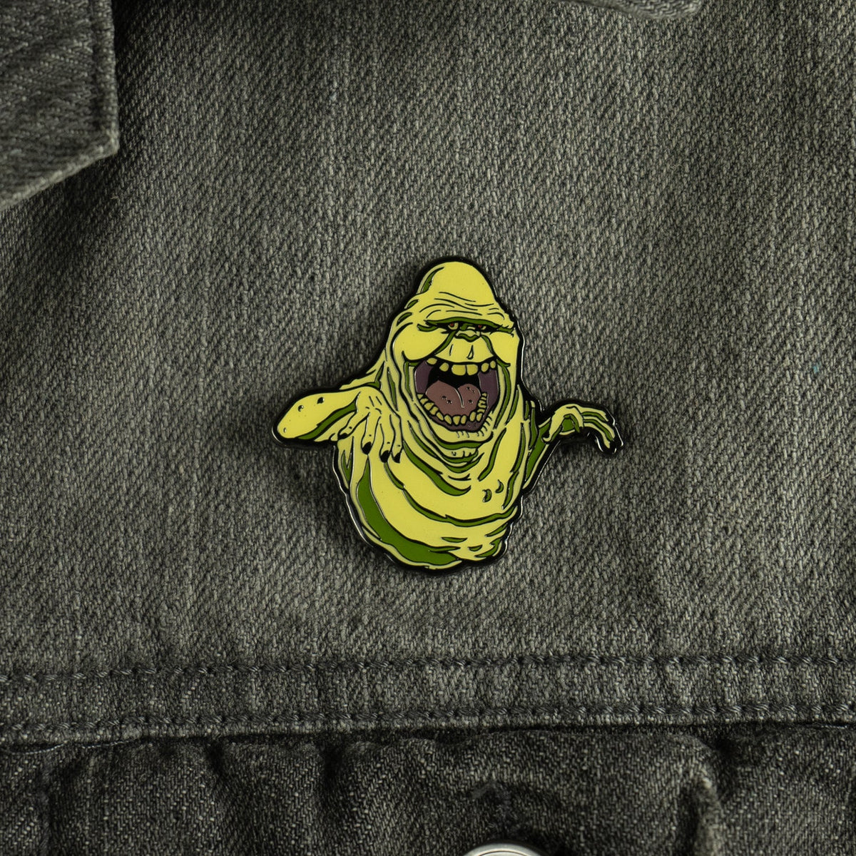 Trick or Treat Studios SFSP112 Ghostbusters - Slimer Glow in the Dark Enamel Pin