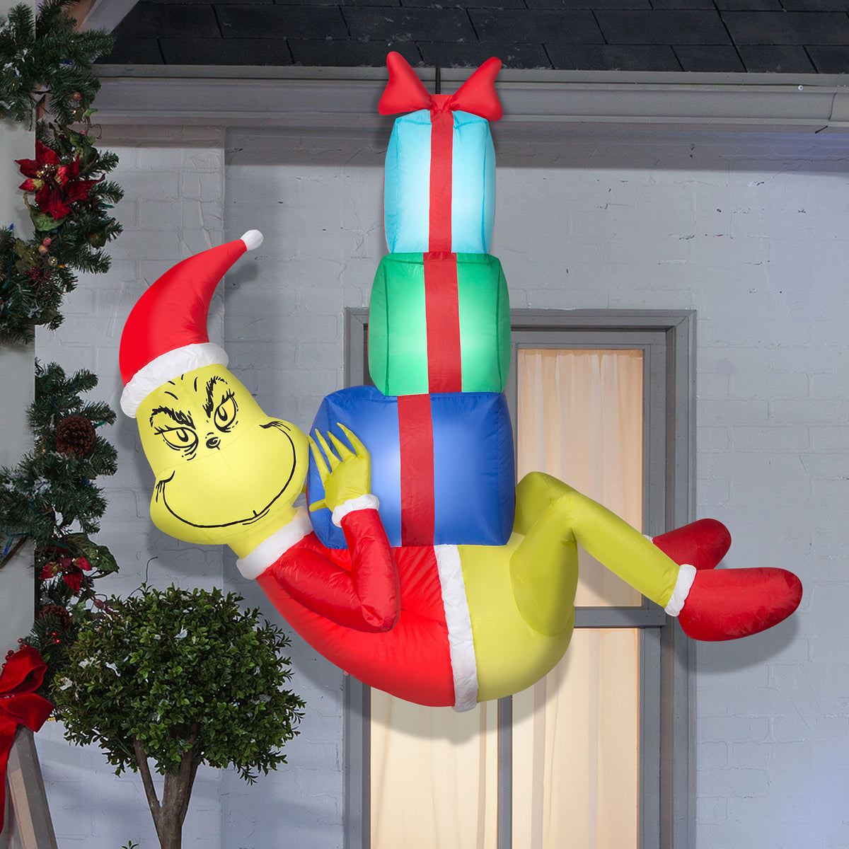 Grinch Hanging Airblown Inflatable