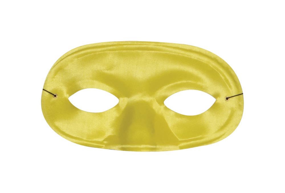 Domino Half Mask - Yellow