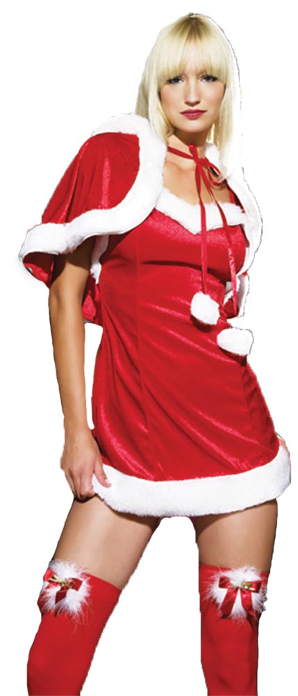 Leg Avenue Sassy Christmas Cape UA88007