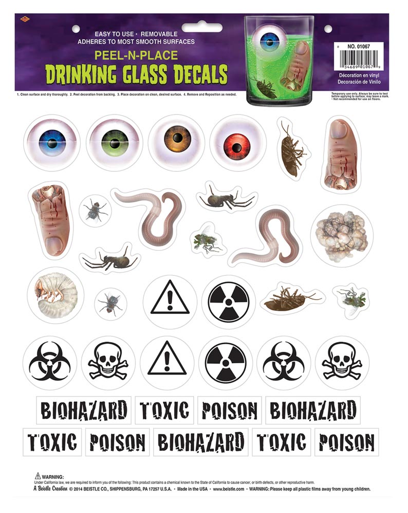 Drinking Glass Decal
