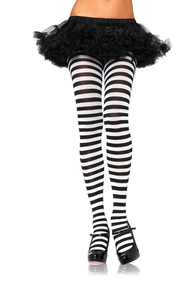 Tights Striped Plus