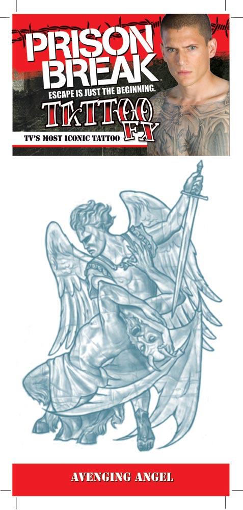 Prison Angel Tattoo