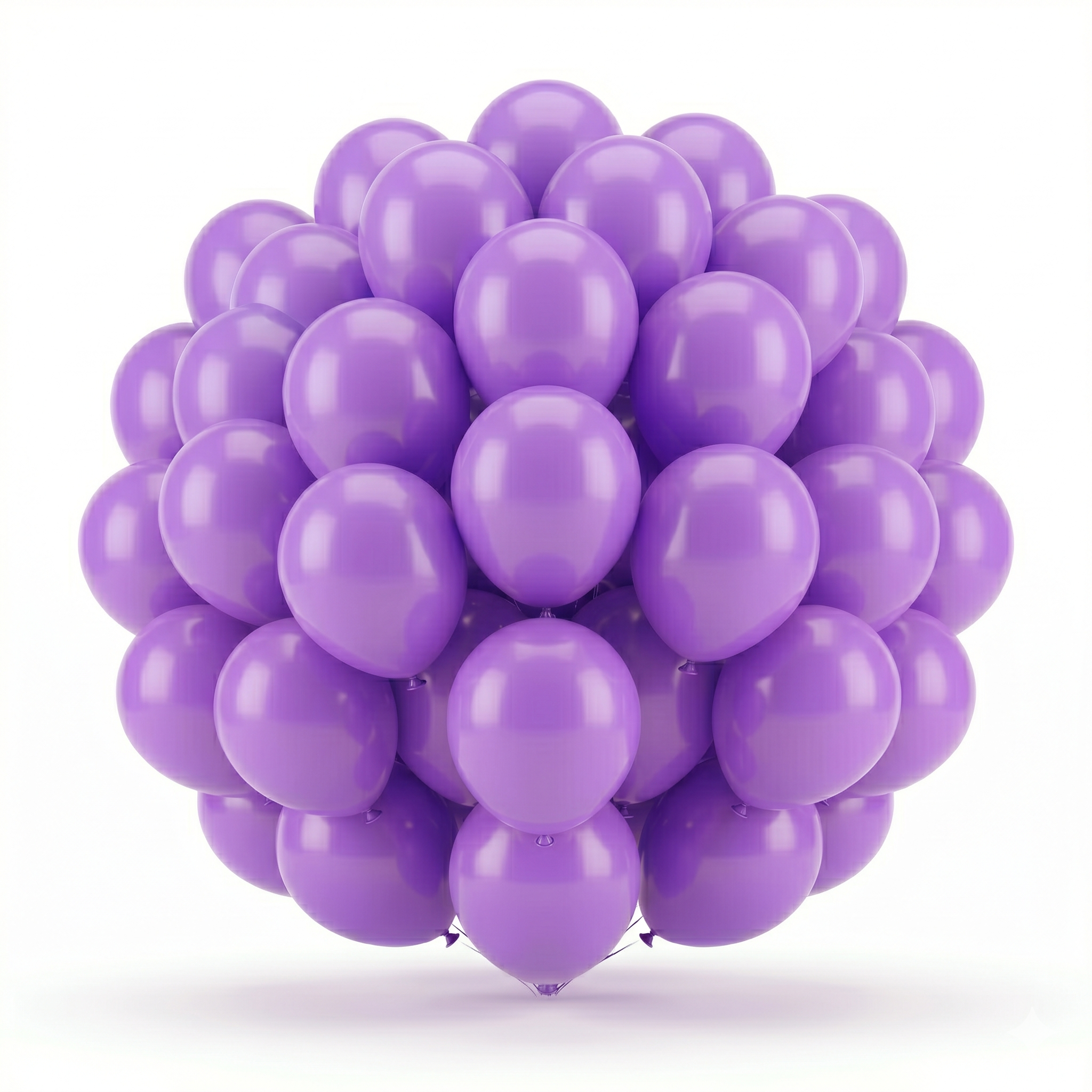 100 Count Lavender Latex Balloons