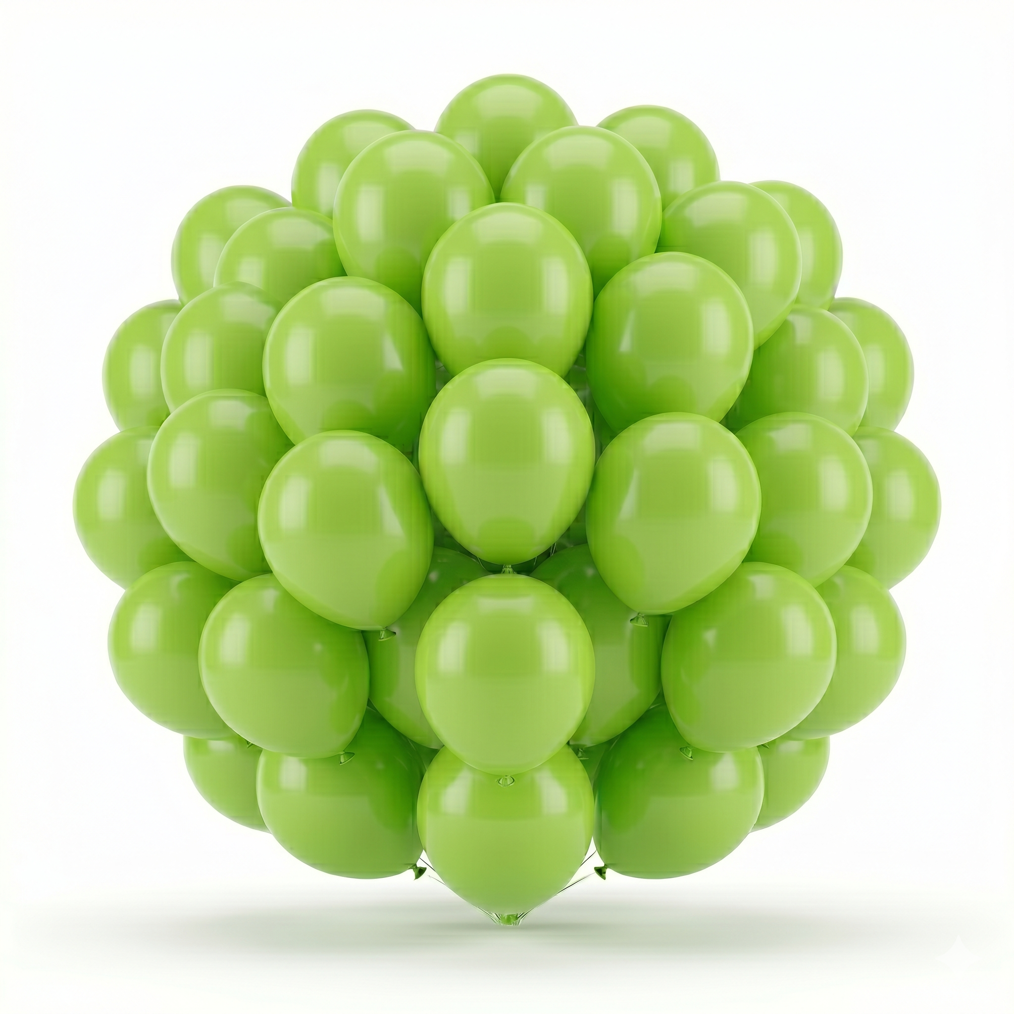 100 12" Latex Kiwi