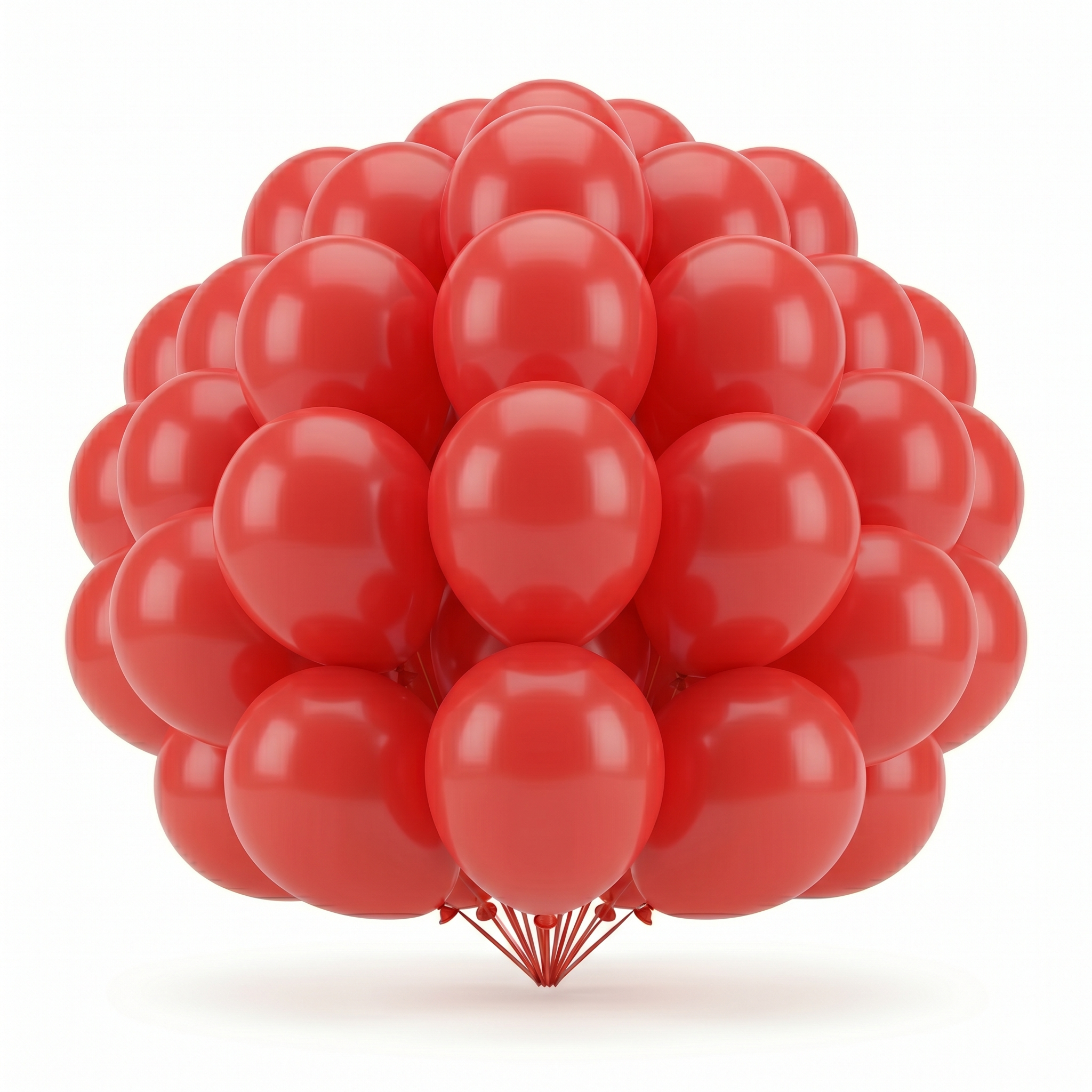20 Count 9 Inch Red Latex Balloons
