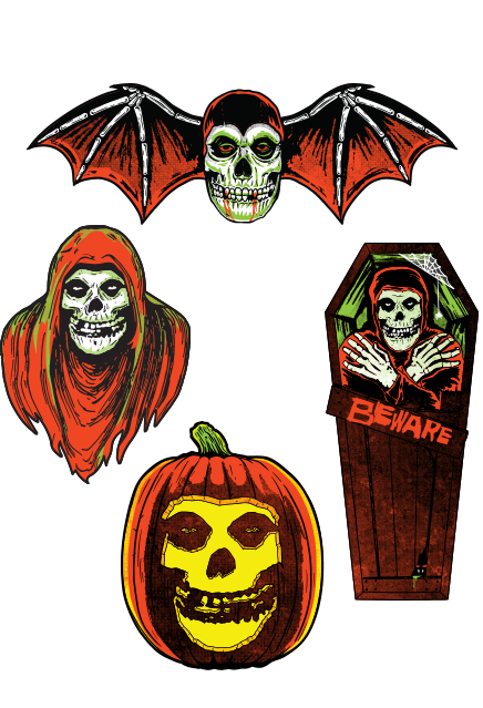 Trick or Treat Studios SFCM106 The Misfits Fiend Wall Decor Collection - Series 1
