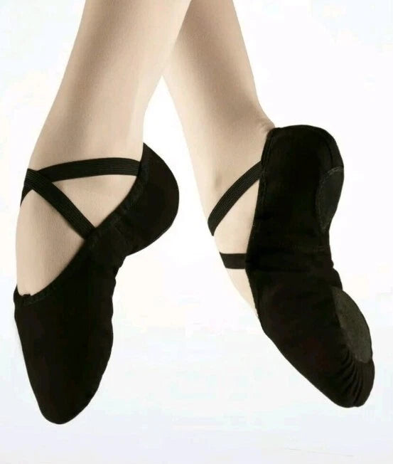 Capezio Sculpture II Canvas Ballet Slipper - 20321 Black