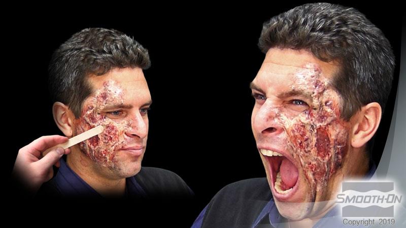 Smooth-On Ultimate Wound Kit (Skin Tite): example project 2