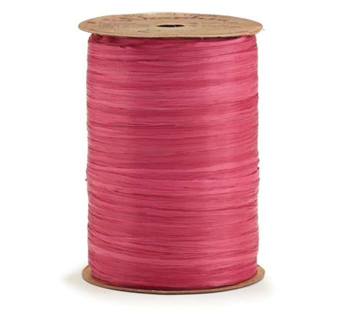 Wraphia Burgundy Matte Ribbon - 100 yd