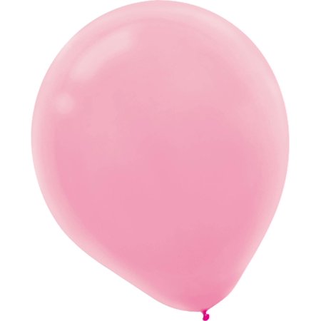 5" Pink Latex Balloons - Pink, 50 pieces 