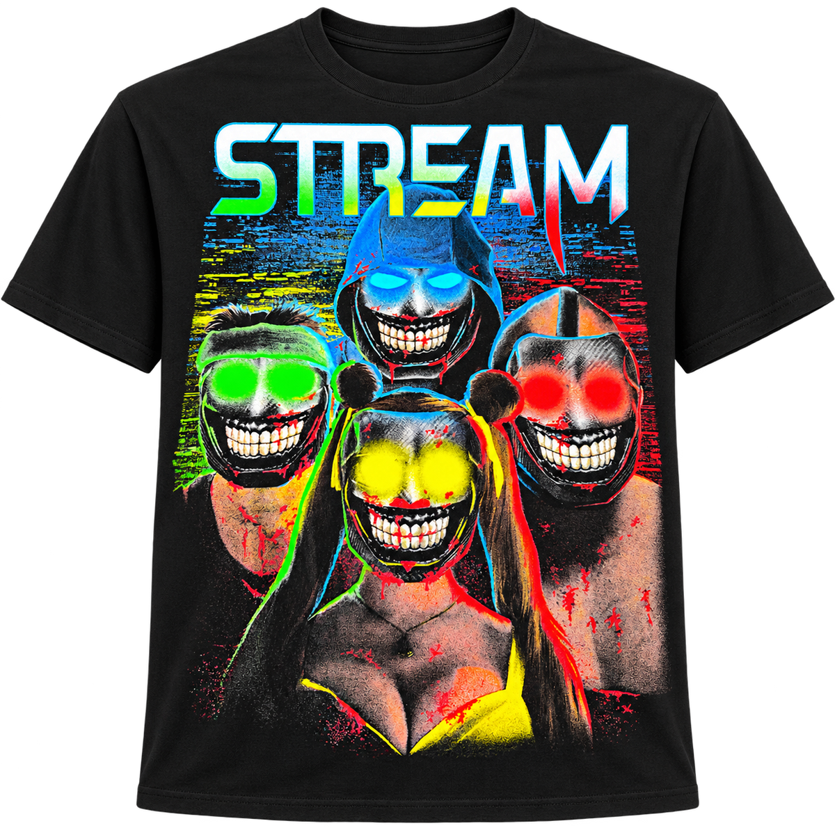 STREAM Graphic T-Shirt by Rock Rebel