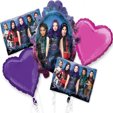 The Descendants 3 Balloon Bouquet - 5 Pieces