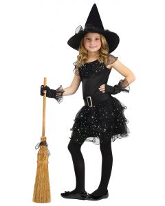 Fun World 118602 Glitter WItch - Child