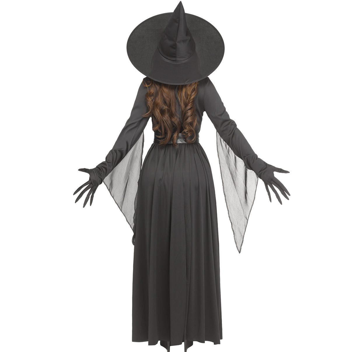 Black Magic Witch Costume - Adult - back
