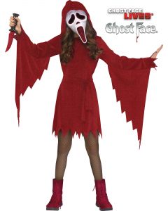 Fun World 127532 Crimson Sparkle Ghost Face® - Child