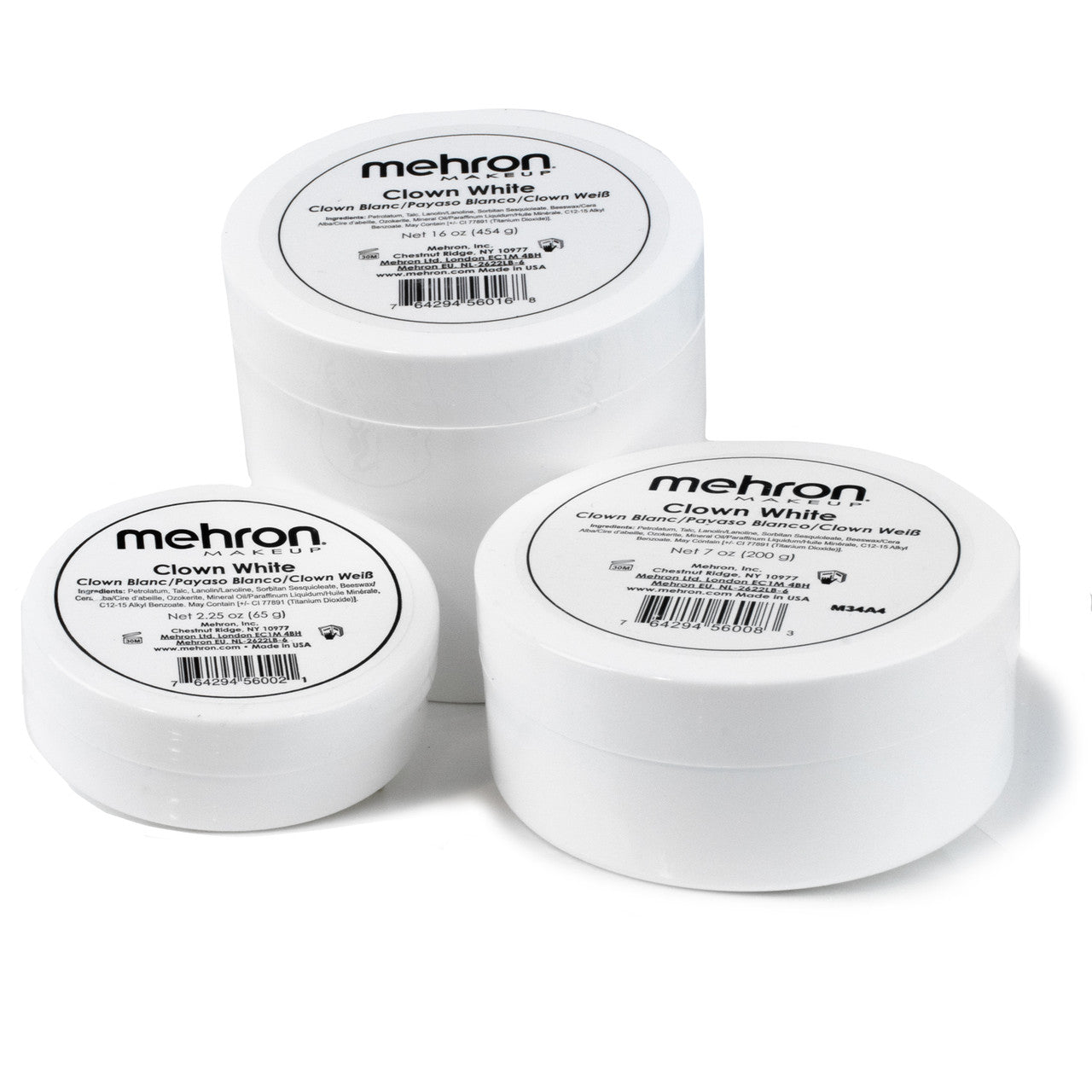 Mehron 130X Clown White