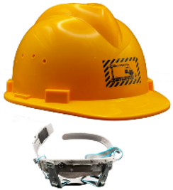 ADULT DELUXE YELLOW V-SHAPED CONSTRUCTION HELMET