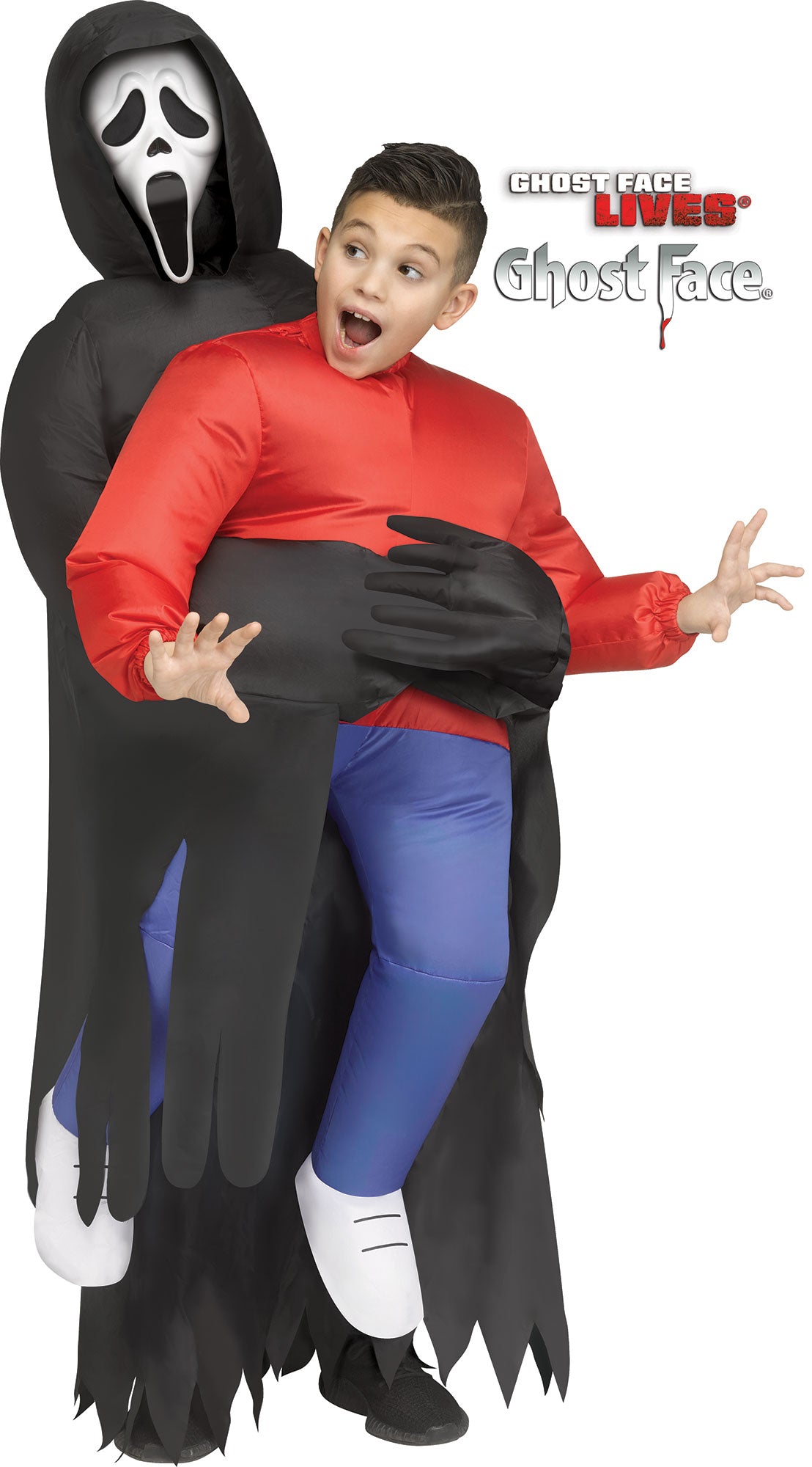 Ghost Face Piggyback