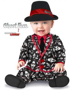 Fun World 136121 Ghost Face® Party Suit - Infant/Toddler