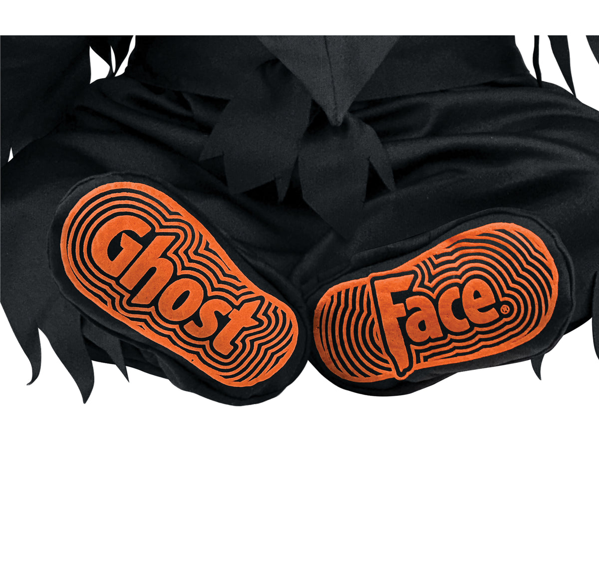 Ghost Face infant costume, detail