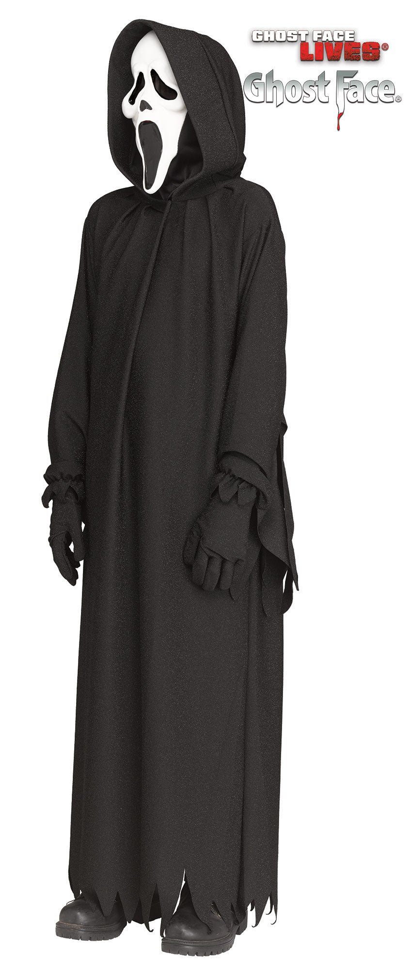 Ghost Face 30th Anniversary Costume - Child - side