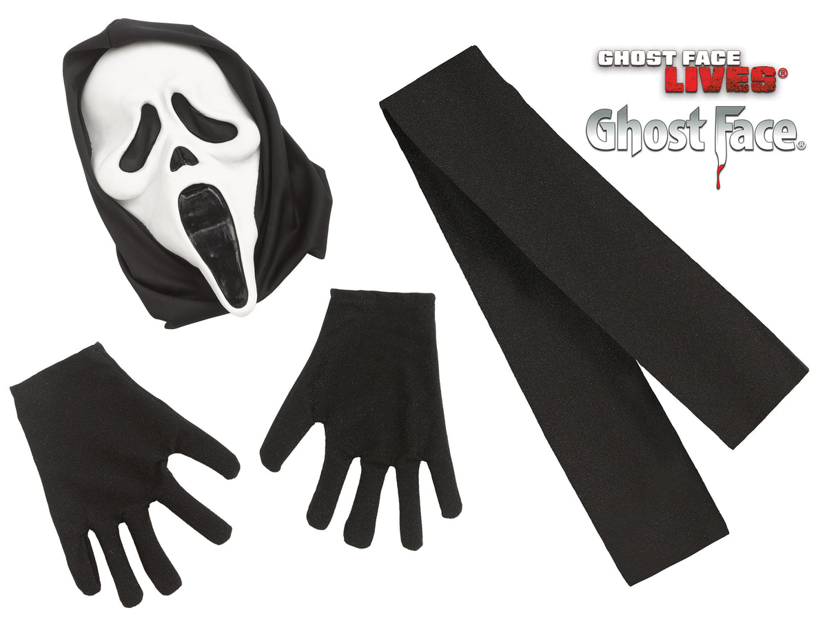 Ghost Face 30th Anniversary Costume - Child - accessories