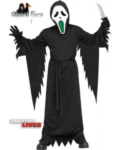 Fun World 137222 LU/Fade Mouth Ghost Face® - Child