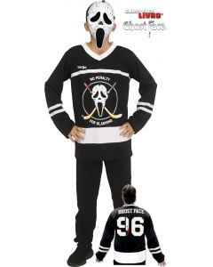 Fun World 137612 Ghost Face® Deluxe Hockey Jersey & Mask - Child