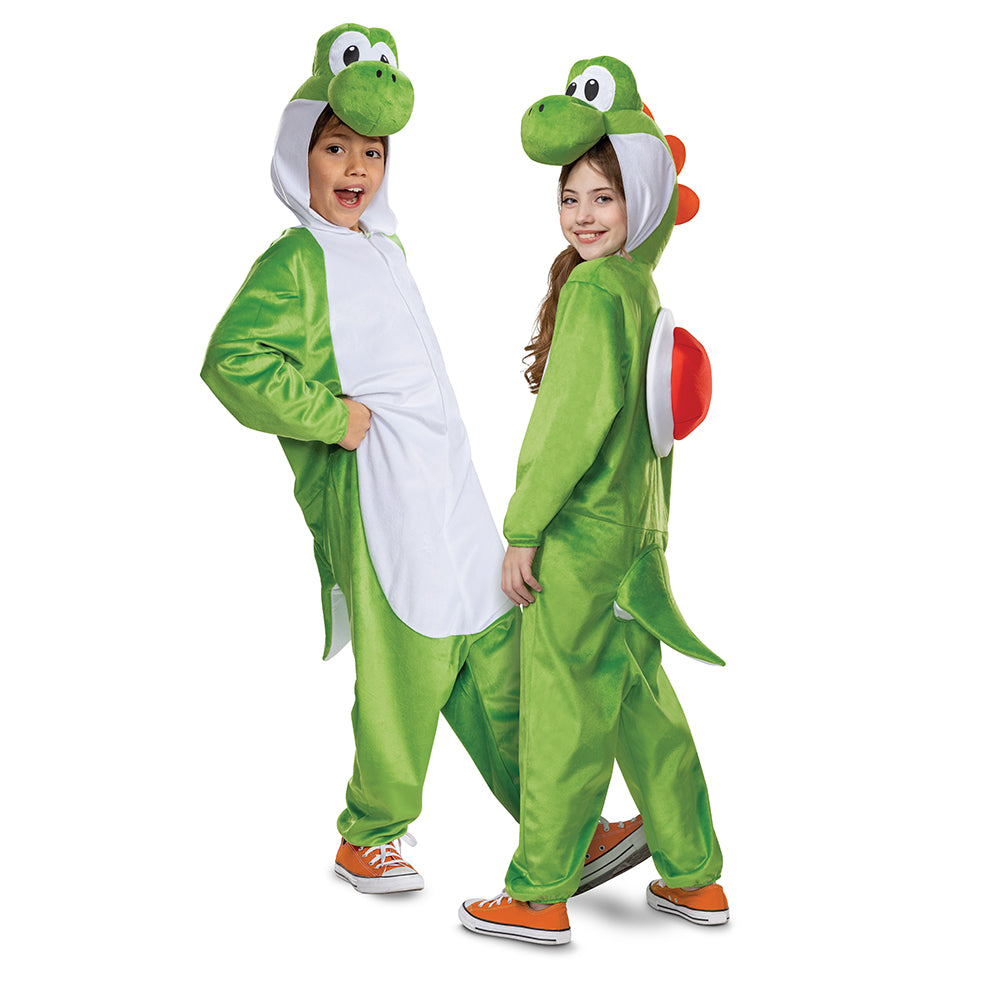 Yoshi Hooded Jumpsuit Costume