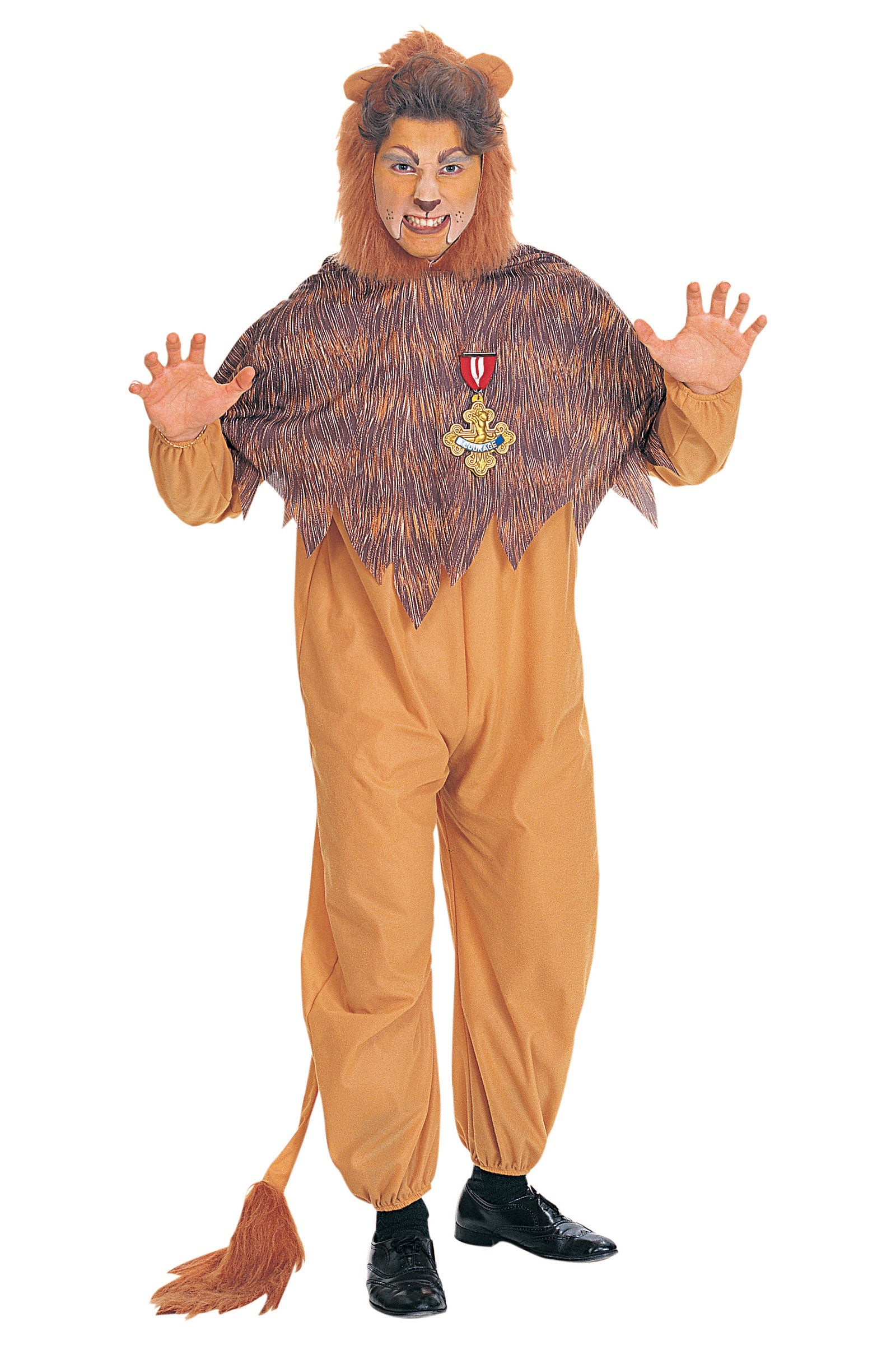 Rubies 15476 Cowardly Lion Adult Costume