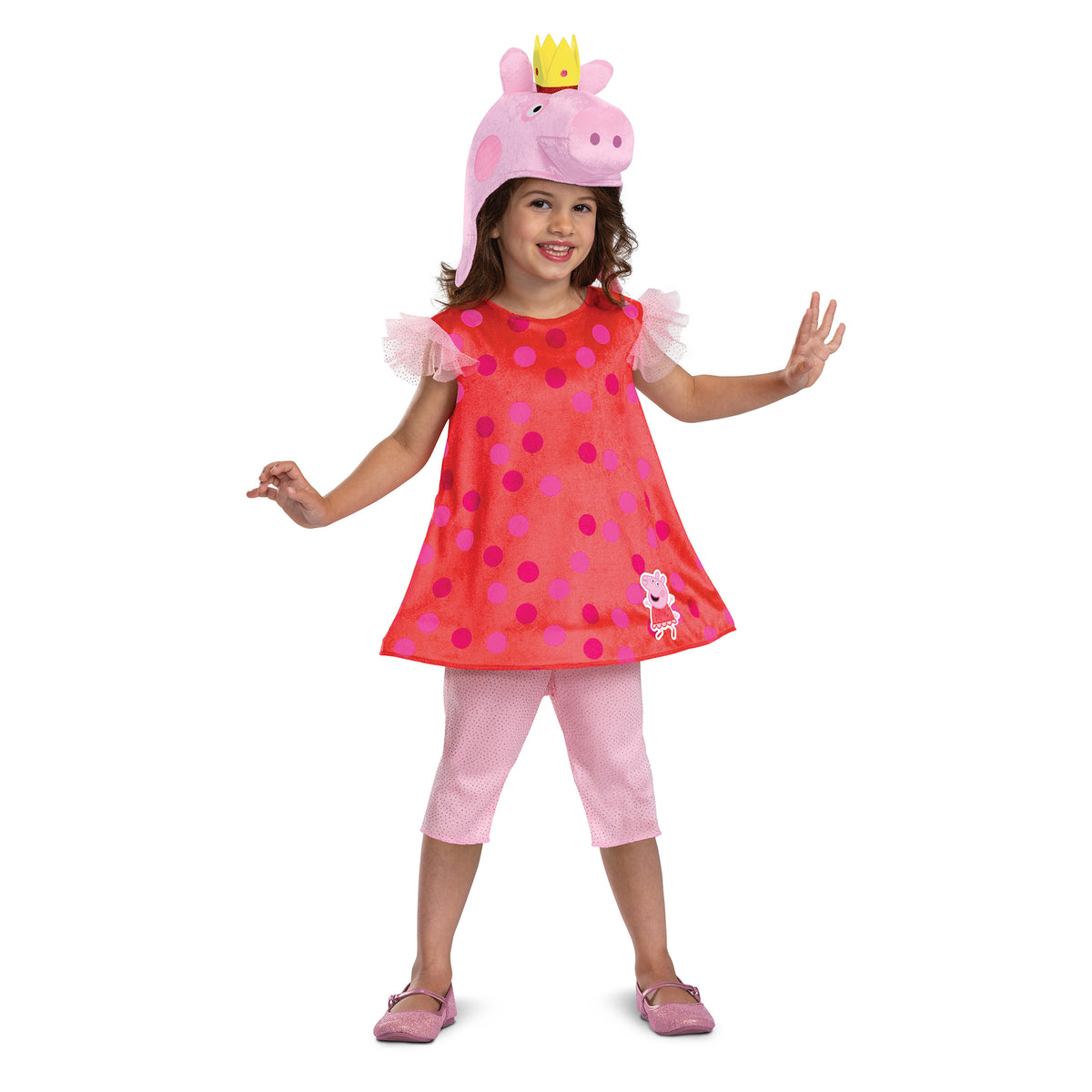 Peppa Pig Party Dress Classic Costume