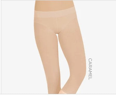 Hip Rider Footless Tights - Caramel