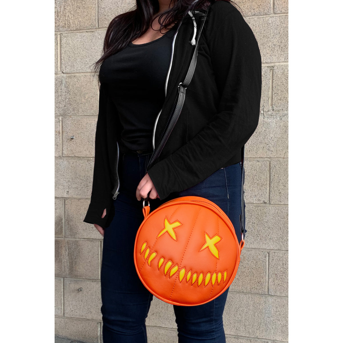 Trick or Treat Studios KALE101 Trick r Treat Sam O Lantern Bag - Lit (Yellow)