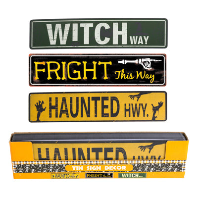 Sign Tin Assortment
