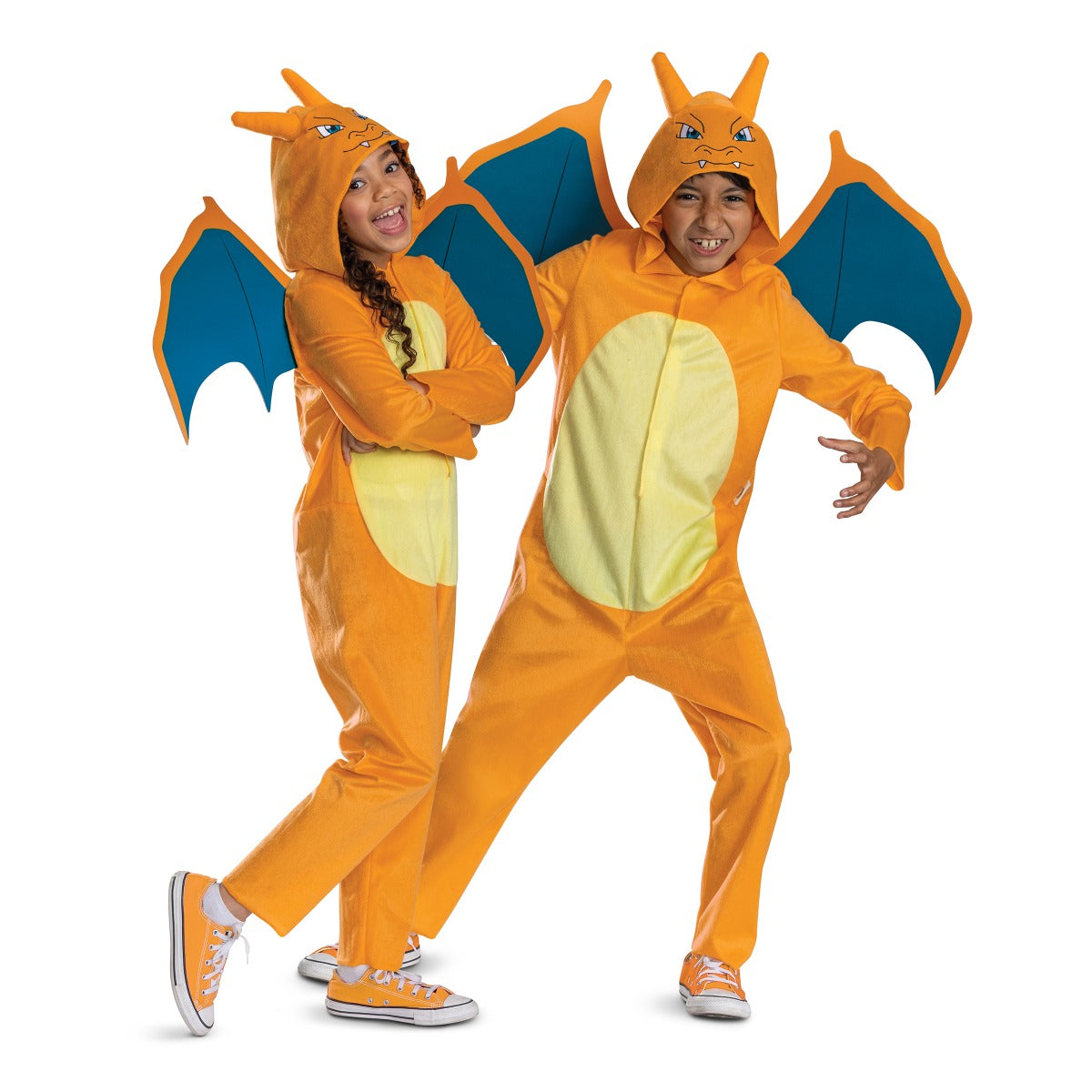 Charizard Hooded Jumpsuit Costume