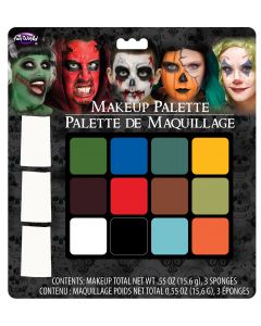 Fun World 2928C 12 Color Makeup Palette