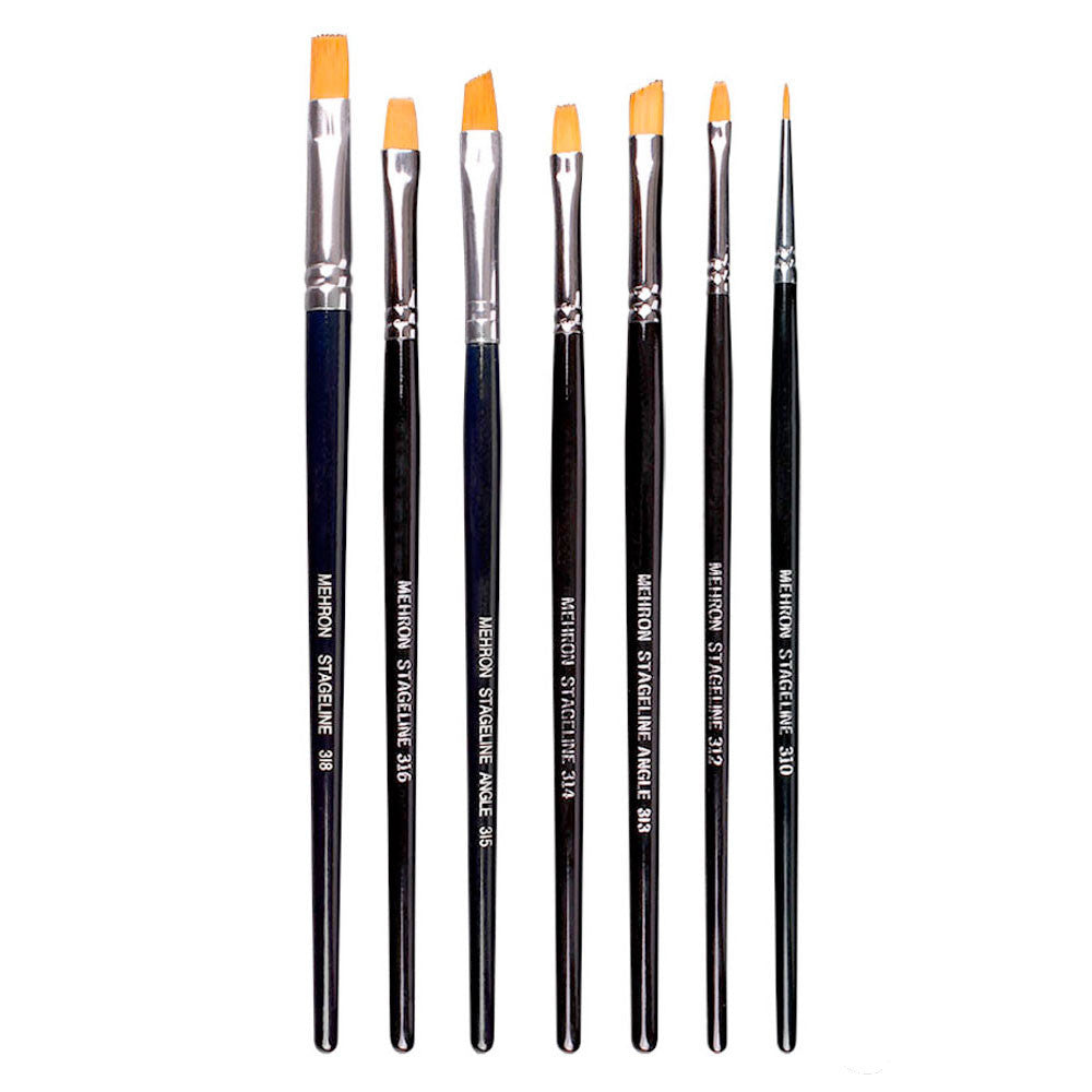 Mehron Stageline SFX makeup brushes
