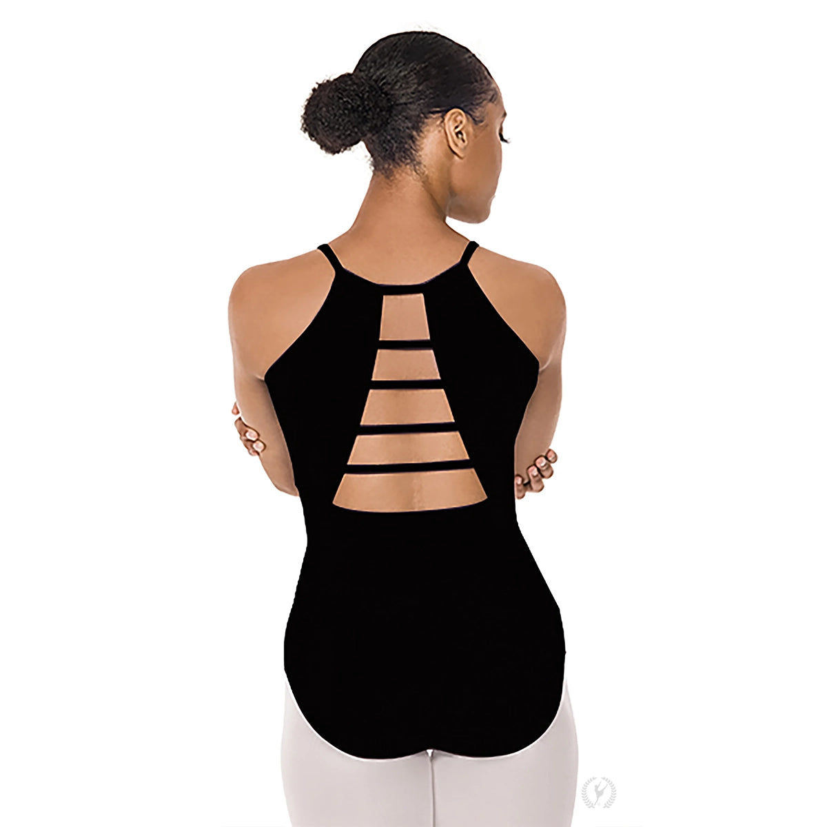 Womens Microfiber Ladder Back Leotard