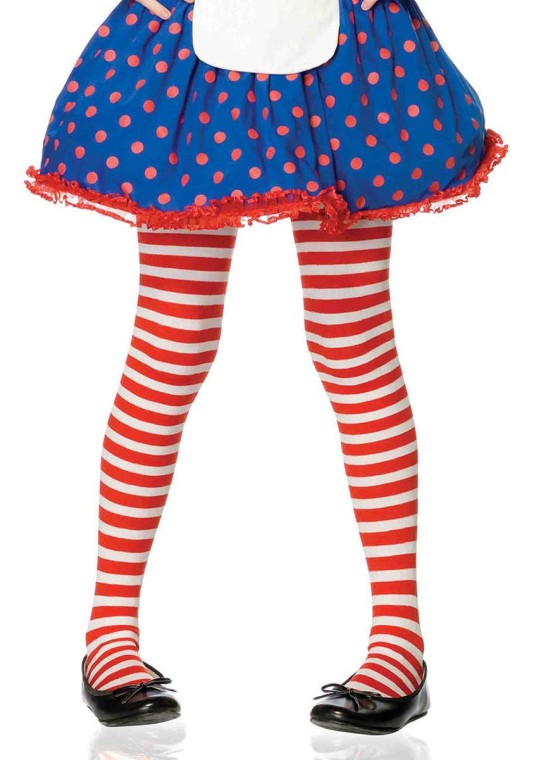 z-Tights Striped - Red