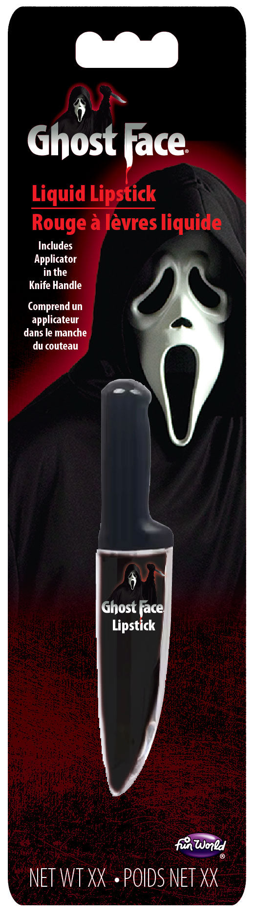 Ghost Face Knife Liquid Lipstick - black