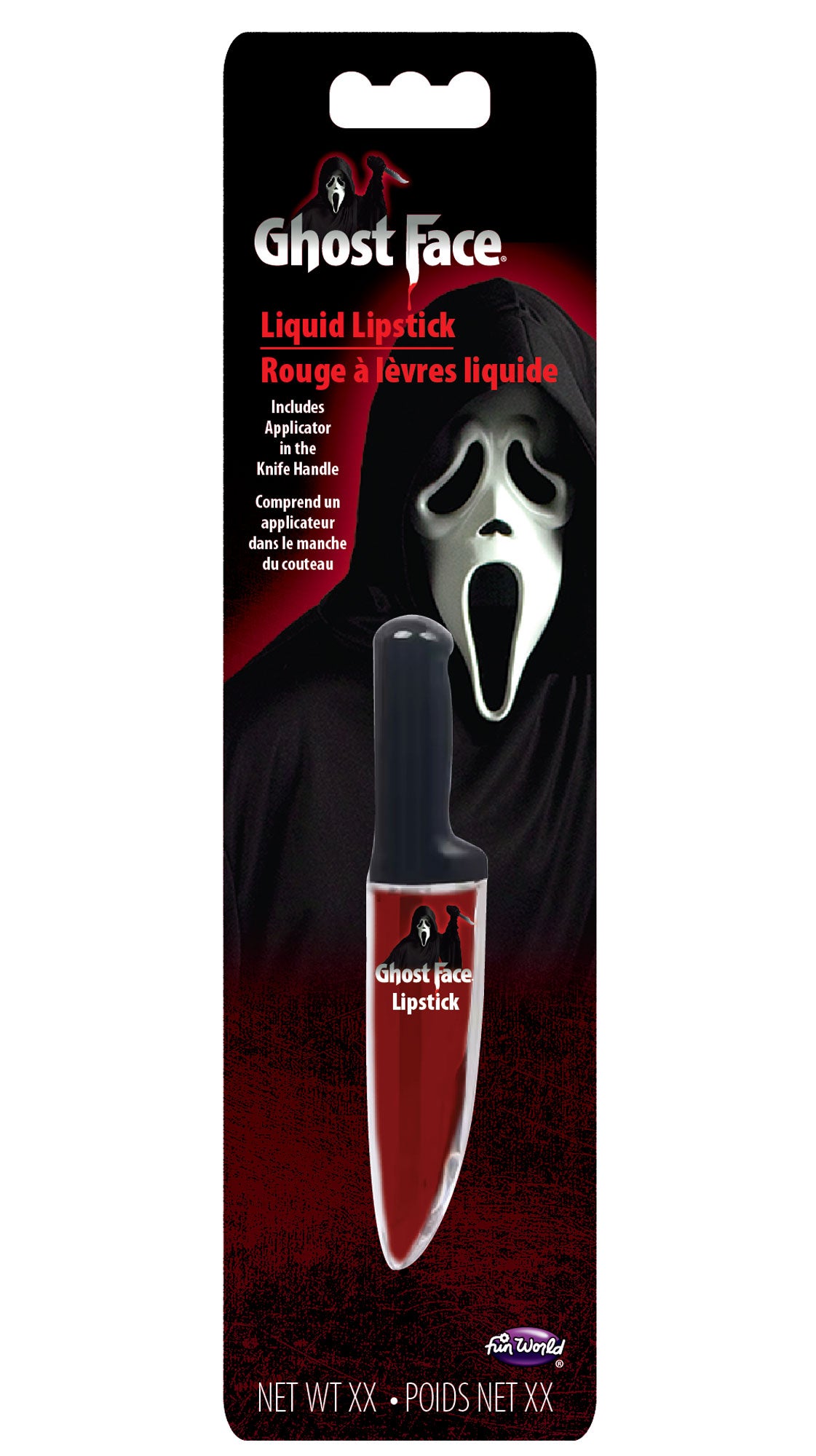 Ghost Face Knife Liquid Lipstick - red