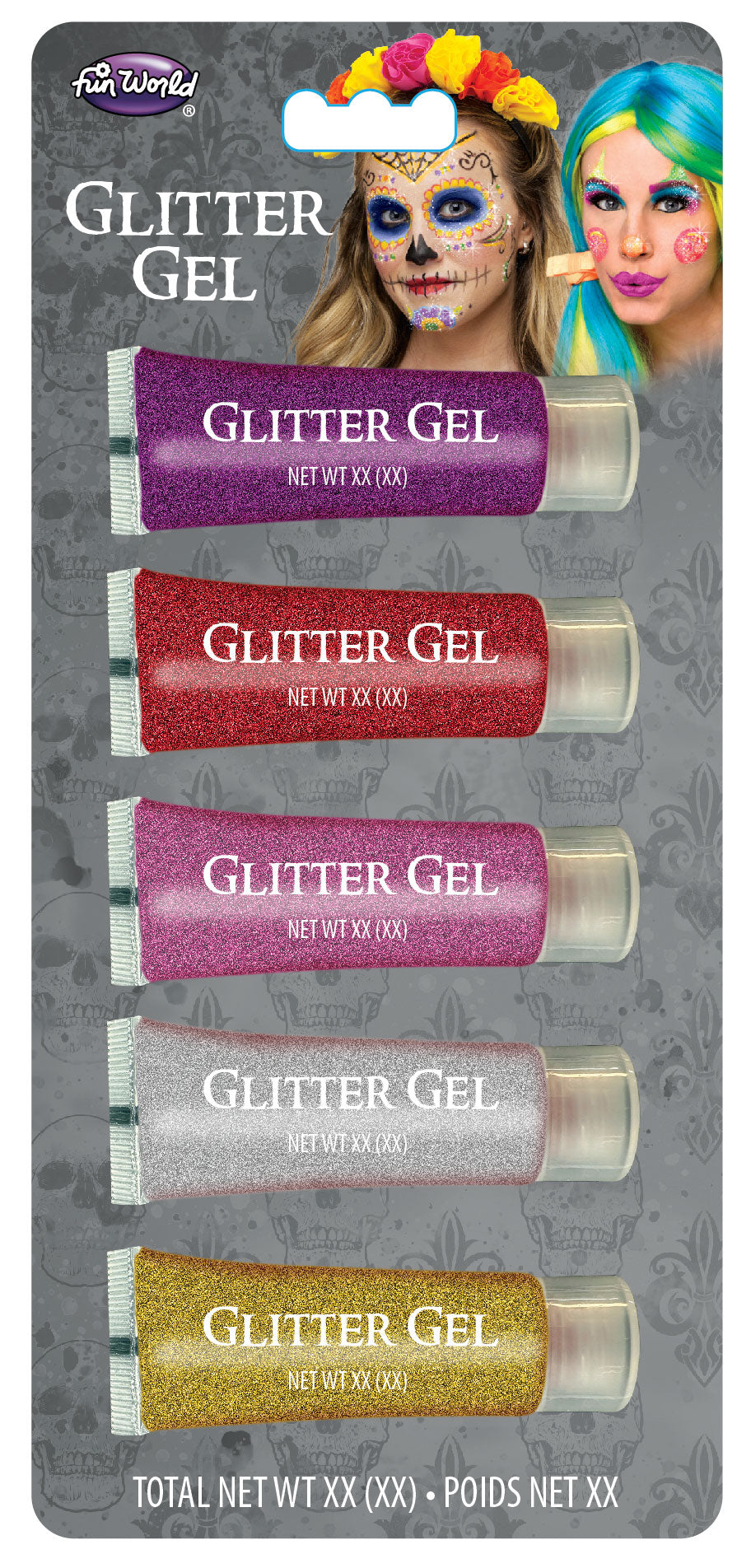 Glitter Gel 5 Color