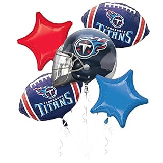 Essee Titans Balloon Bouquet - 5 Pieces