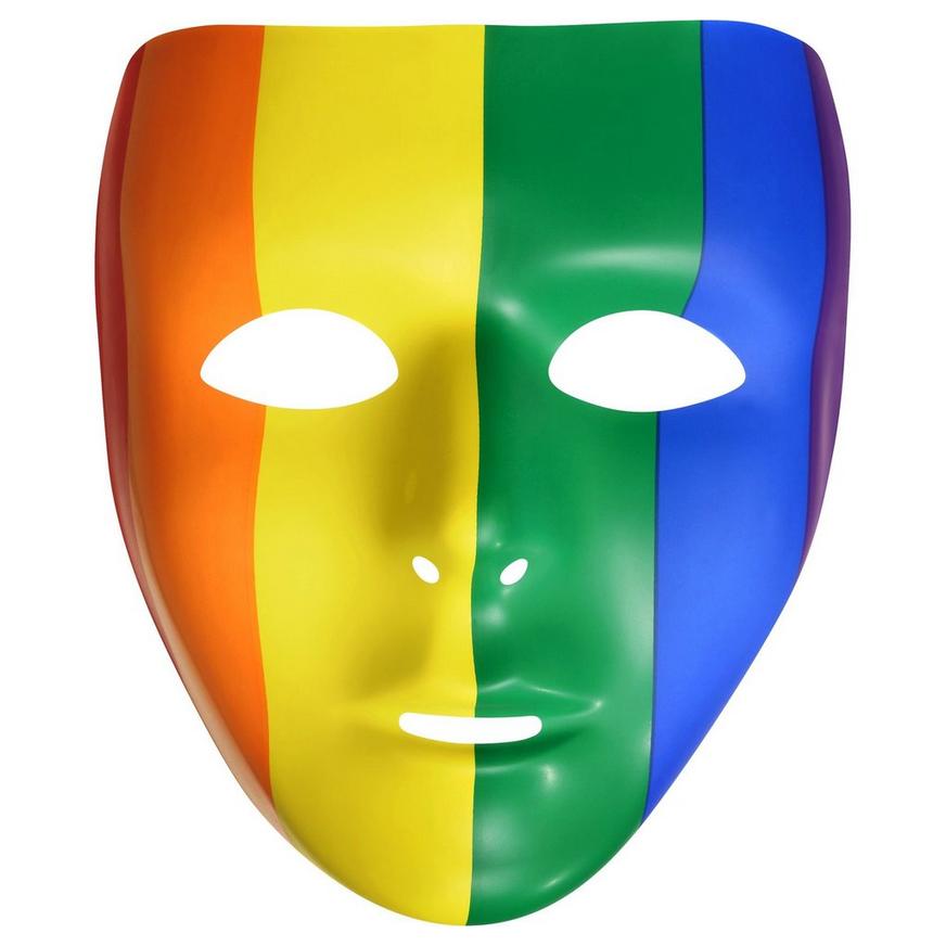 Rainbow Full Face Mask