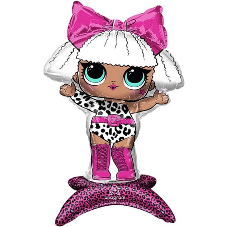 23" LOL Surprise Diva Air-Filled Sitter Balloon