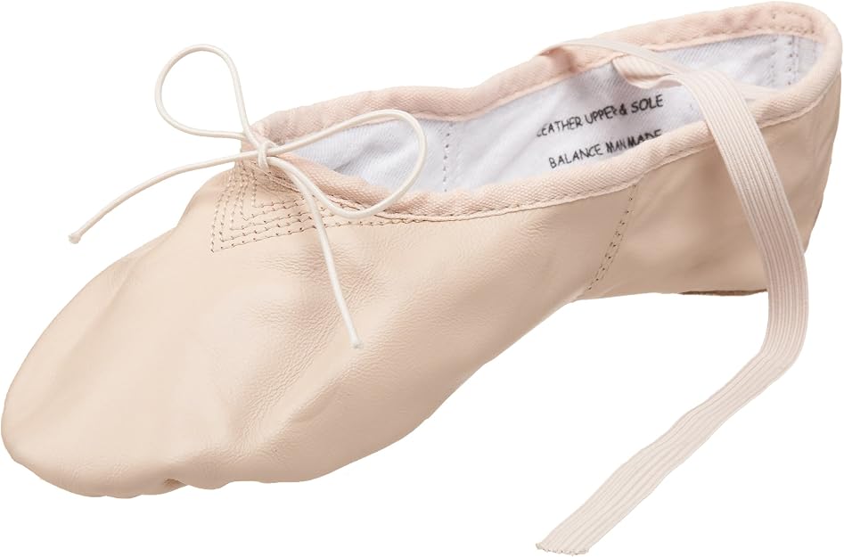 Leather Cobra Ballet Shoe