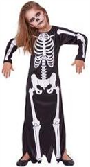 GIRL'S SKELETON DRESS